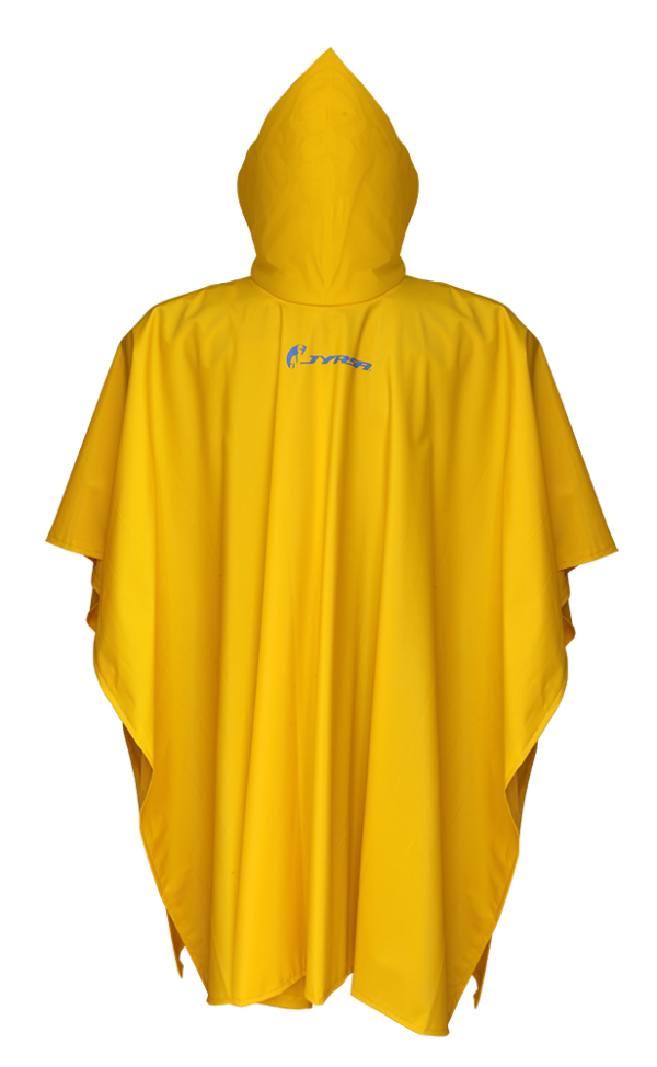 IMPERMEABLE TIPO CAPAMANGA AMARILLA CORTA LIGERA - Imagen 4