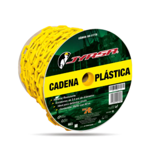 CADENA PLÁSTICA AMARILLA
