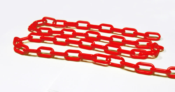 CADENA PLÁSTICA ROJA - Imagen 3