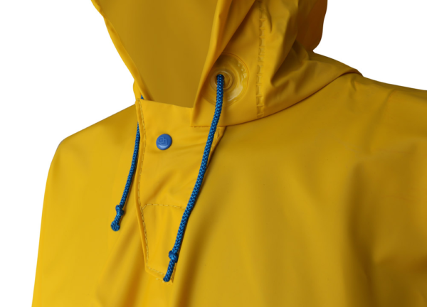 IMPERMEABLE TIPO CAPAMANGA AMARILLA CORTA LIGERA - Imagen 3