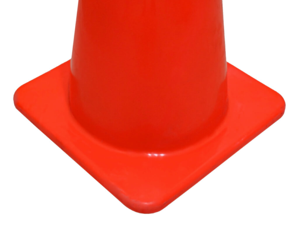 CONO BRILLOSO 71 CM CON 2 REFLEJANTES - Imagen 3