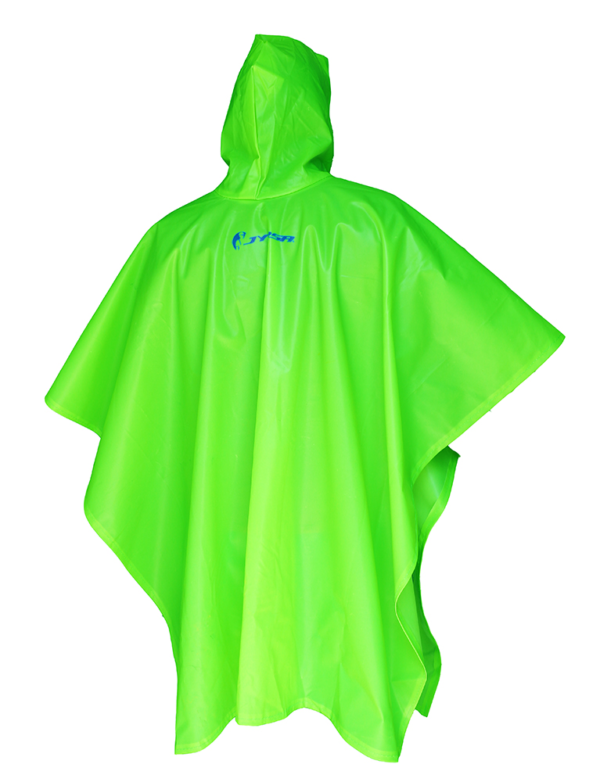 IMPERMEABLE TIPO CAPAMANGA VERDE CORTA HIGH VISIBILITY - Imagen 4
