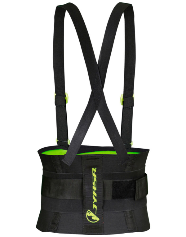 SOPORTE SACROLUMBAR ELÁSTICO CON PALETAS HIGH VISIBILITY TERCER CINTURÓN
