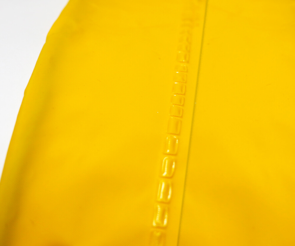 IMPERMEABLE TIPO GABARDINA AMARILLA LARGA LIGERA - Imagen 5