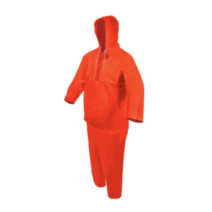 IMPERMEABLE (CONJUNTO) ANARANJADO TIPO PESCADOR