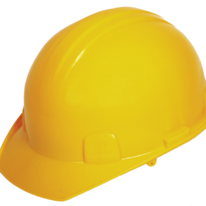 CASCO AMARILLO TIPO CACHUCHA DIELÉCTRICO CON SUSPENSIÓN PLÁSTICA