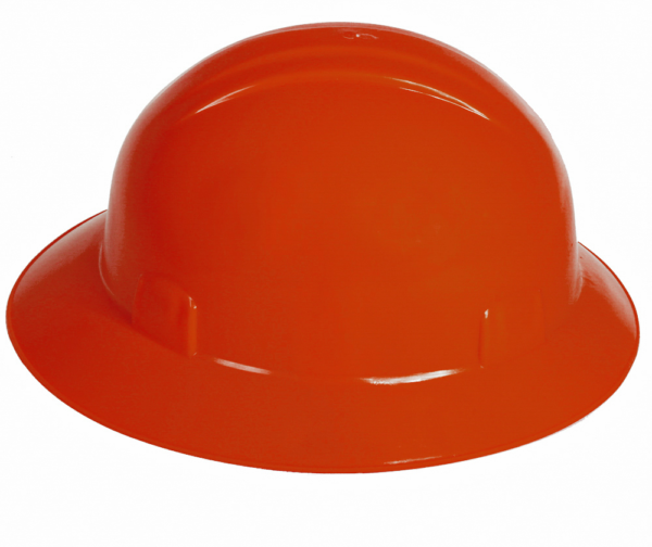 CASCO ROJO TIPO ALA ANCHA DIELÉCTRICO