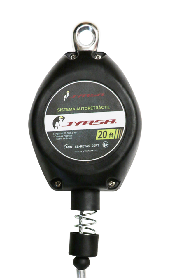 RETRÁCTIL CON CABLE DE ACERO 20FT - Imagen 2