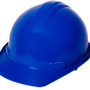 CASCO AZUL TIPO CACHUCHA DIELÉCTRICO CON SUSPENSIÓN TEXTIL
