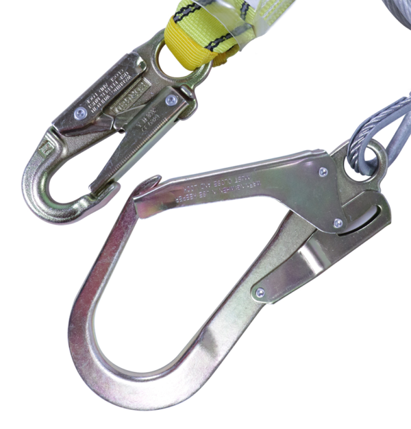 AMORTIGUADOR CON CABLE DE ACERO Y GANCHO GRANDE - Imagen 3
