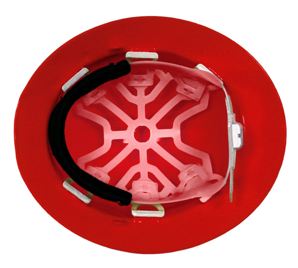 CASCO ROJO TIPO ALA ANCHA DIELÉCTRICO - Imagen 2