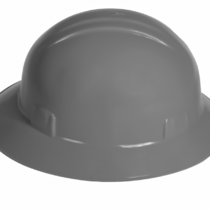 CASCO GRIS TIPO ALA ANCHA DIELÉCTRICO