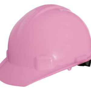 Casco de seguridad clase “E” con suspensión textil resistente a más de 20,000 Volts.(Probada a 3,000 volts). Composición de 98% Polietileno, 1.5% Pigmento con base de polietileno y 0.5% Aditivo Mineral. Suspensión textil de 6 puntos de cinta (19 mm) de Nylon. Cojinete de foam lavable que absorbe la sudoración. Diseño de suspención anatómica de ajuste exacto.