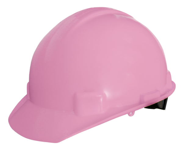 Casco de seguridad clase “E” con suspensión textil resistente a más de 20,000 Volts.(Probada a 3,000 volts). Composición de 98% Polietileno, 1.5% Pigmento con base de polietileno y 0.5% Aditivo Mineral. Suspensión textil de 6 puntos de cinta (19 mm) de Nylon. Cojinete de foam lavable que absorbe la sudoración. Diseño de suspención anatómica de ajuste exacto.