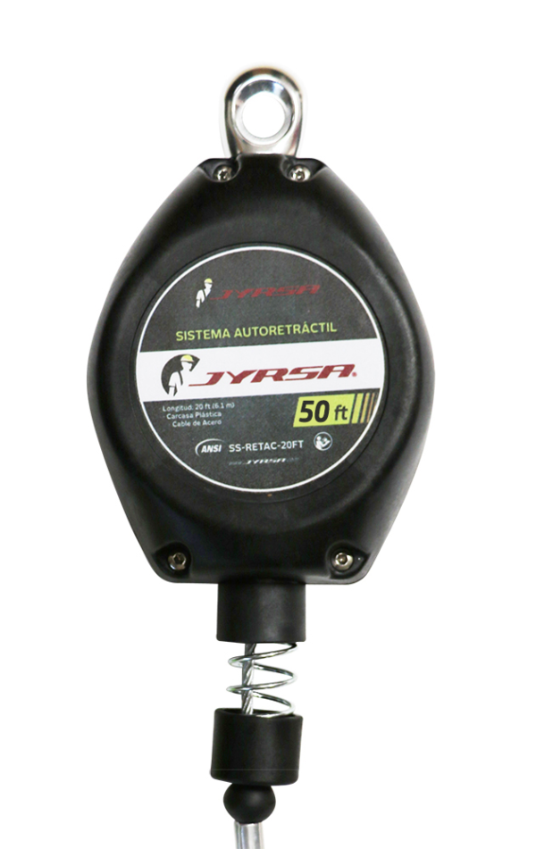 RETRÁCTIL CON CABLE DE ACERO 50FT - Imagen 3