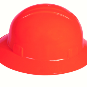 CASCO ANARANJADO HIGH VISIBILITY TIPO ALA ANCHA DIELÉCTRICO