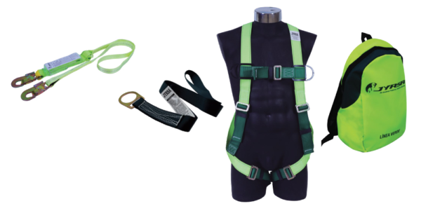 KIT CONTRA CAÍDAS DE ALTURA 01 VERDE - Imagen 2