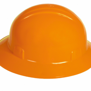 CASCO ANARANJADO TIPO ALA ANCHA DIELÉCTRICO