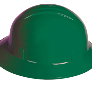 CASCO VERDE TIPO ALA ANCHA DIELÉCTRICO