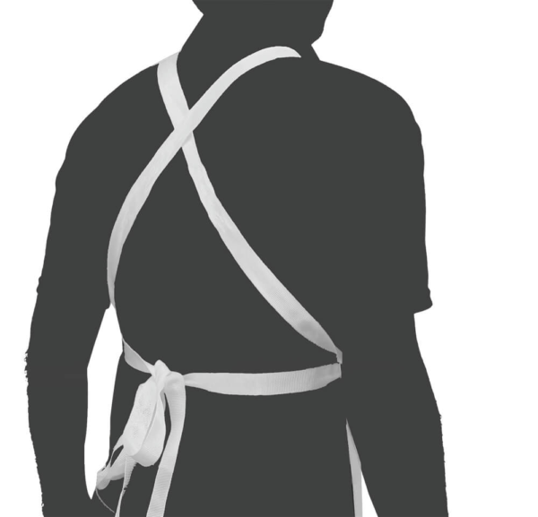 MANDIL DE CHAROL CORTO REFORZADO - Imagen 4