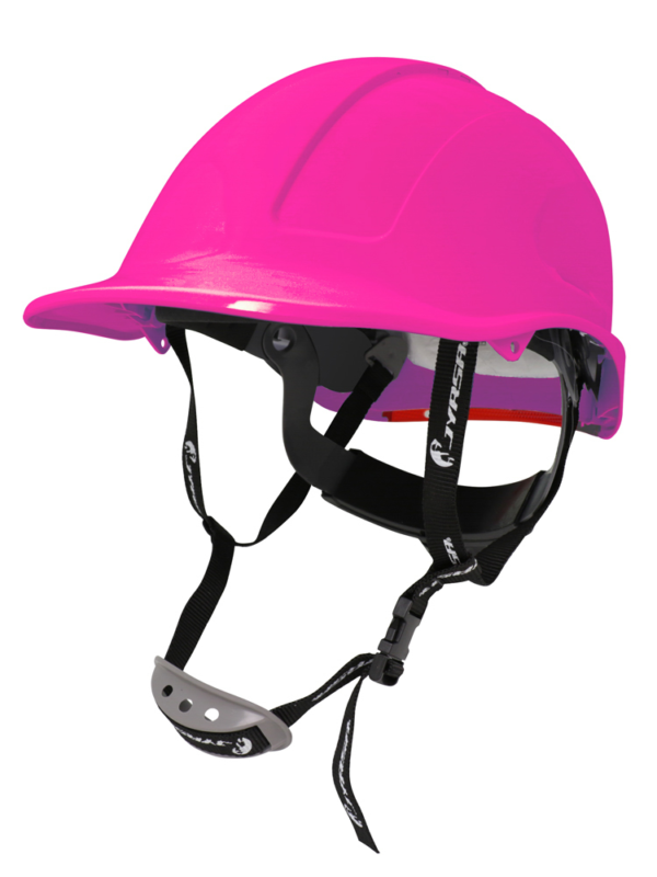 CASCO DE SEGURIDAD ASSEMBLER® TIPO II ROSA HIGH VISIBILITY