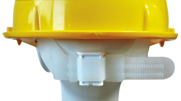 CASCO AMARILLO TIPO CACHUCHA DIELÉCTRICO CON SUSPENSIÓN PLÁSTICA - Imagen 3