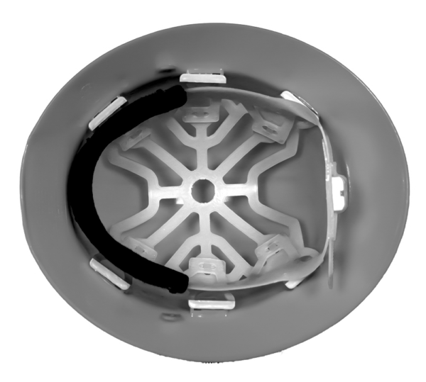 CASCO GRIS TIPO ALA ANCHA DIELÉCTRICO - Imagen 2