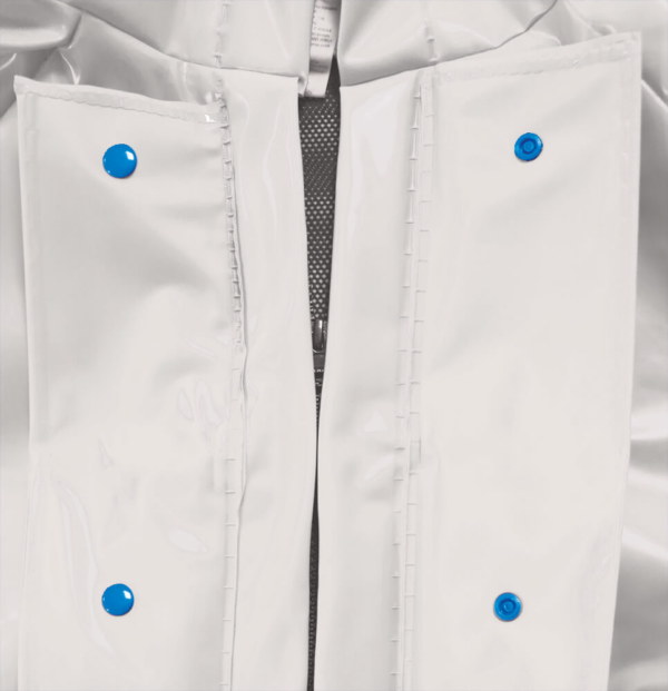 TRAJE INDUSTRIAL DE USO RUDO HRP BLANCO - Imagen 4