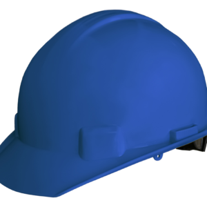 CASCO AZUL TIPO CACHUCHA DIELECTRICO CON SUSPENSION TEXTIL 6 PUNTOS DE MATRACA