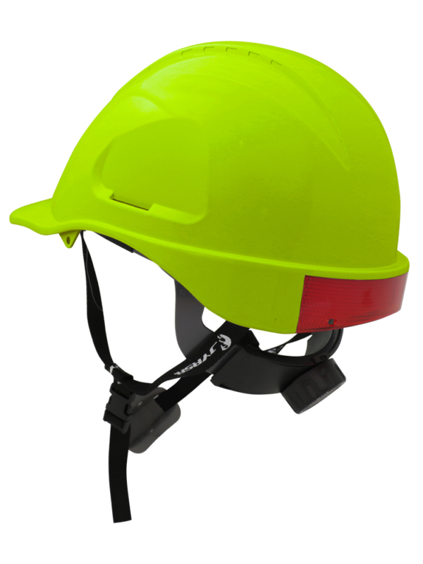 CASCO DE SEGURIDAD ASSEMBLER® TIPO II AMARILLO HIGH VISIBILITY - Imagen 2